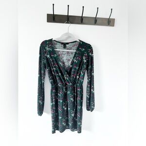 Forever 21 Floral Wrap Dress